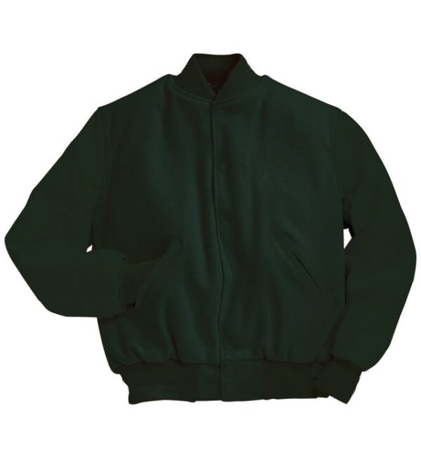 Cotton Body, Faux Leather Sleeves
