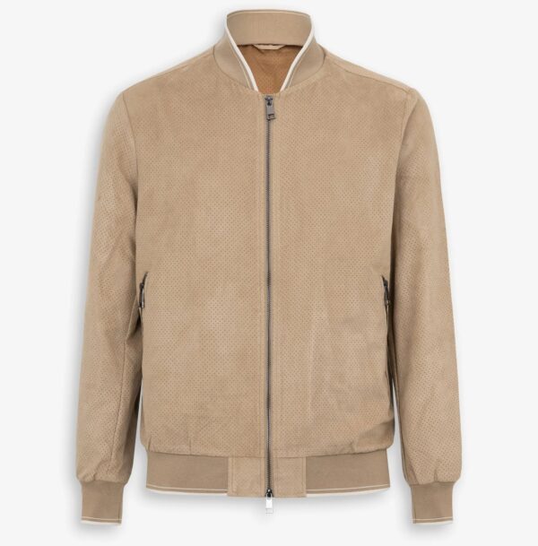 Allover wool jacket