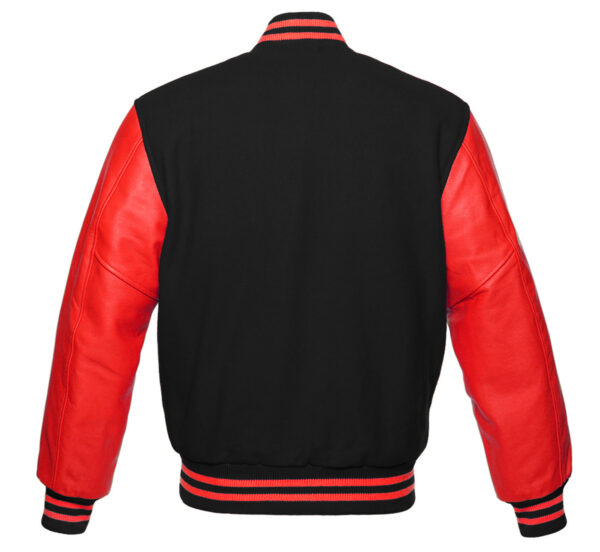 Cotton Body, Original Leather Sleeves - Image 2