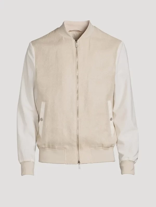 Allover wool jacket