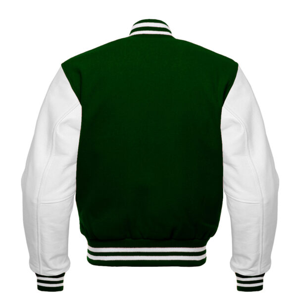 Cotton Body, Original Leather Sleeves - Image 2